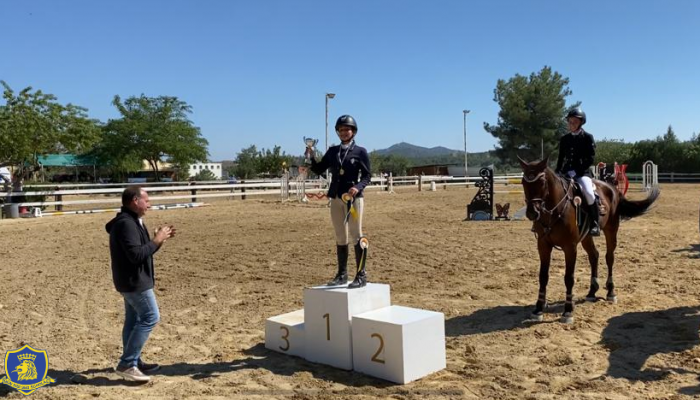 Show jumping success for Eleni!